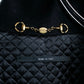 "GUCCI" Asymmetrical front detail high neck coat