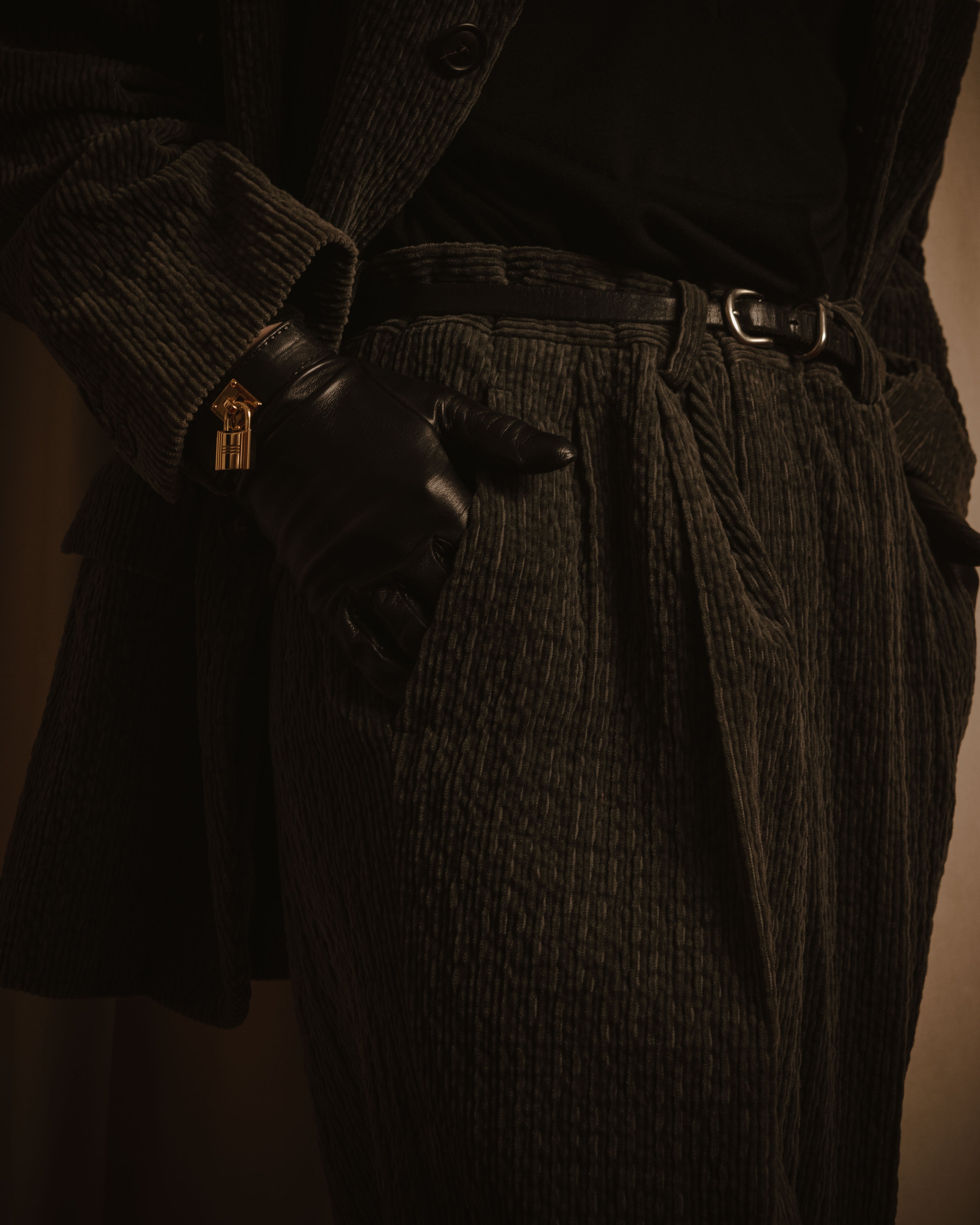 –SPECIAL– "ISSEY MIYAKE MEN" 98AW garment-pleated cotton tailoring set-up