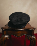-SPECIAL- "Christian Dior" 20's Intricately embroidered botanical sailor cap