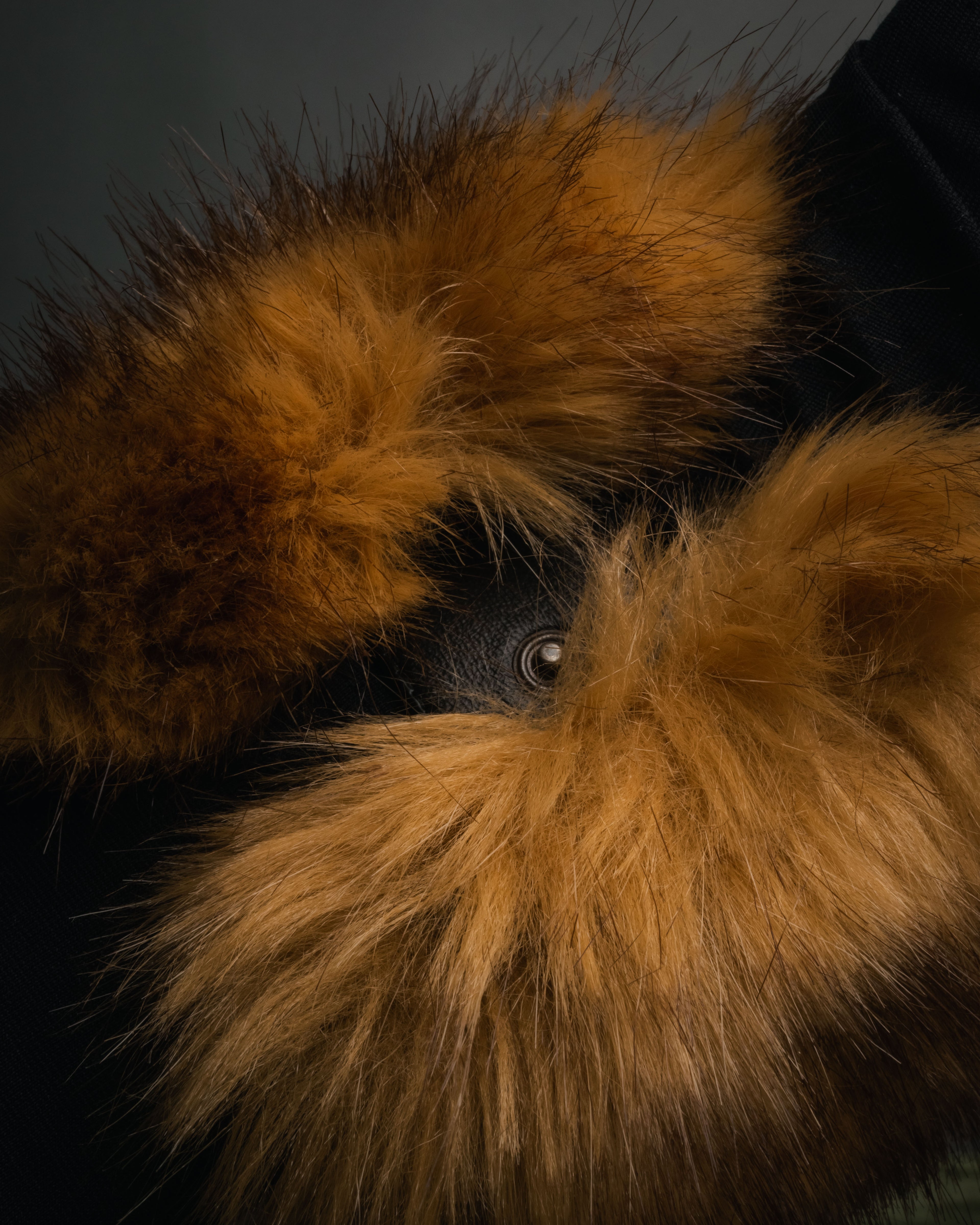 “SAINT LAURENT PARIS“ 2021-2022 Faux fur wrist cuffs