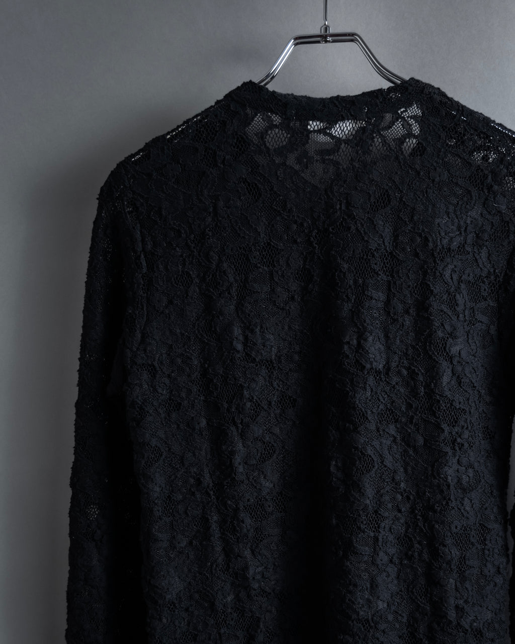 "COMME des GARCONS" 20SS Floral motif lace pullover