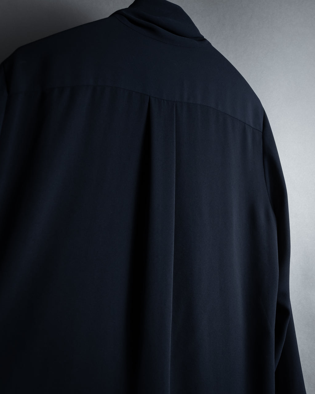 "Maison Margiela" 16SS Bow tie draping shirt