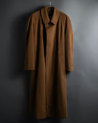"FENDI" 90's Italian classic 100% cashmere belted coat