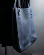“JIL SANDER” beautiful sky blue leather shoulder bag