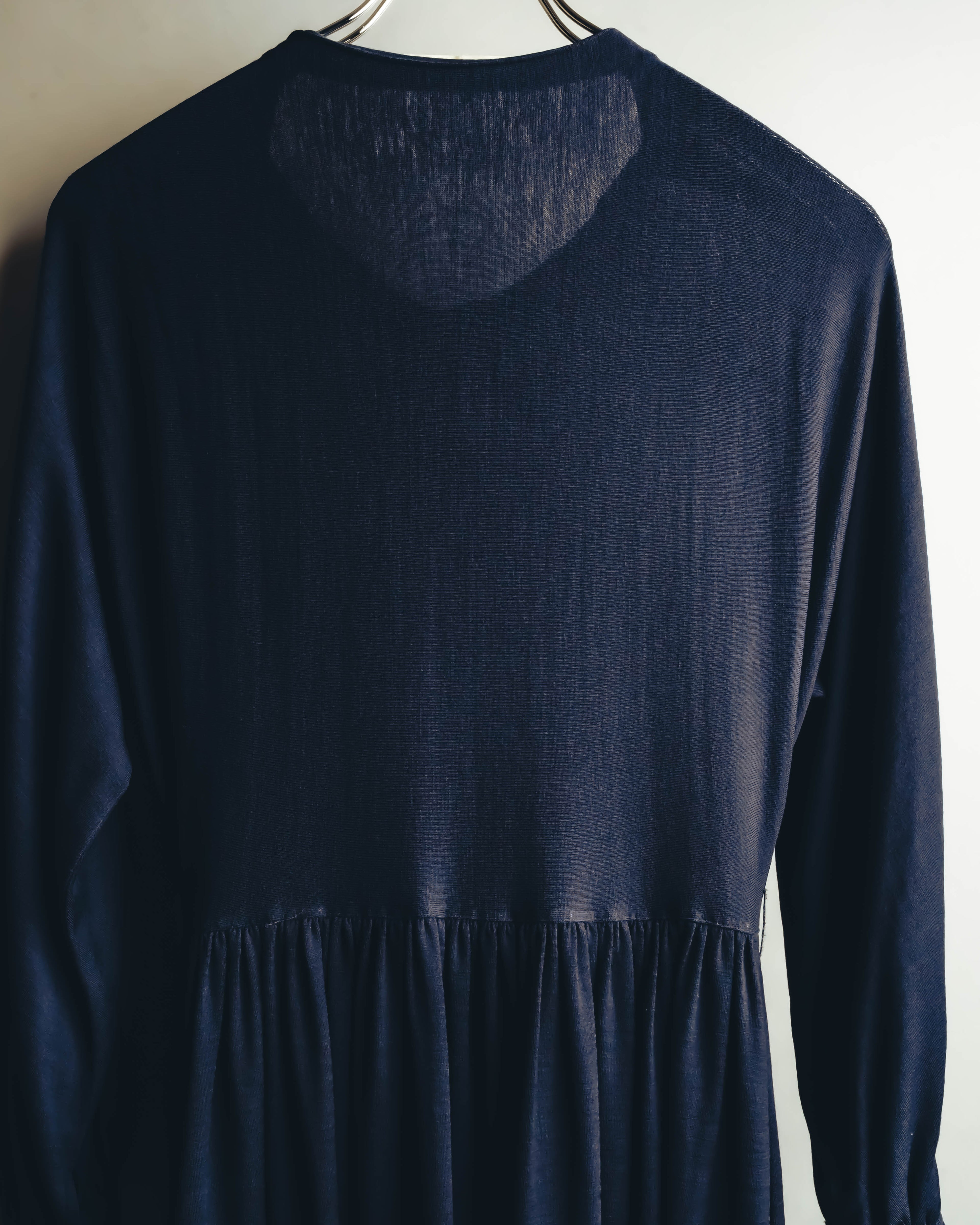 -SPECIAL- “COMME des GARÇONS” 90’s Long gathered waist button front dress