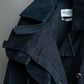 "YVES SAINT LAURENT rive gauchet " Asymmetrical frill design short blouson