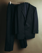 "Christian Dior" 80's-90's Mohair wool two-piece suit