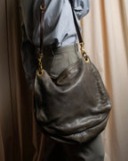 "MIU MIU" Overflap gold Parts design 2-way bag