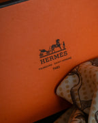 "HERMES" Carré 45 Gavroche MORS DE SELLE scarf