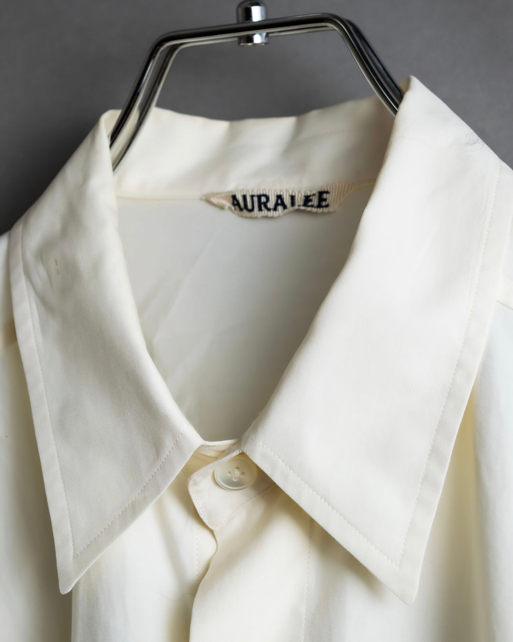 "AURALEE" Oversized, high quality cotton shirt