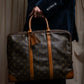 "LOUIS VUITTON" Porto document voyage leather bag