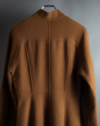 -SPECIAL- "Christian Dior" 80's-90's
Shaped flare silhouette collarless coat