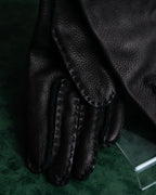 "Antonio Murolo" Deerskin signature leather gloves