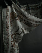 “Christian Dior” 2018– Botanical chinoiserie silk scarf