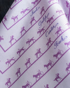 "HERMES" Horse riding pattern petit carre scarf