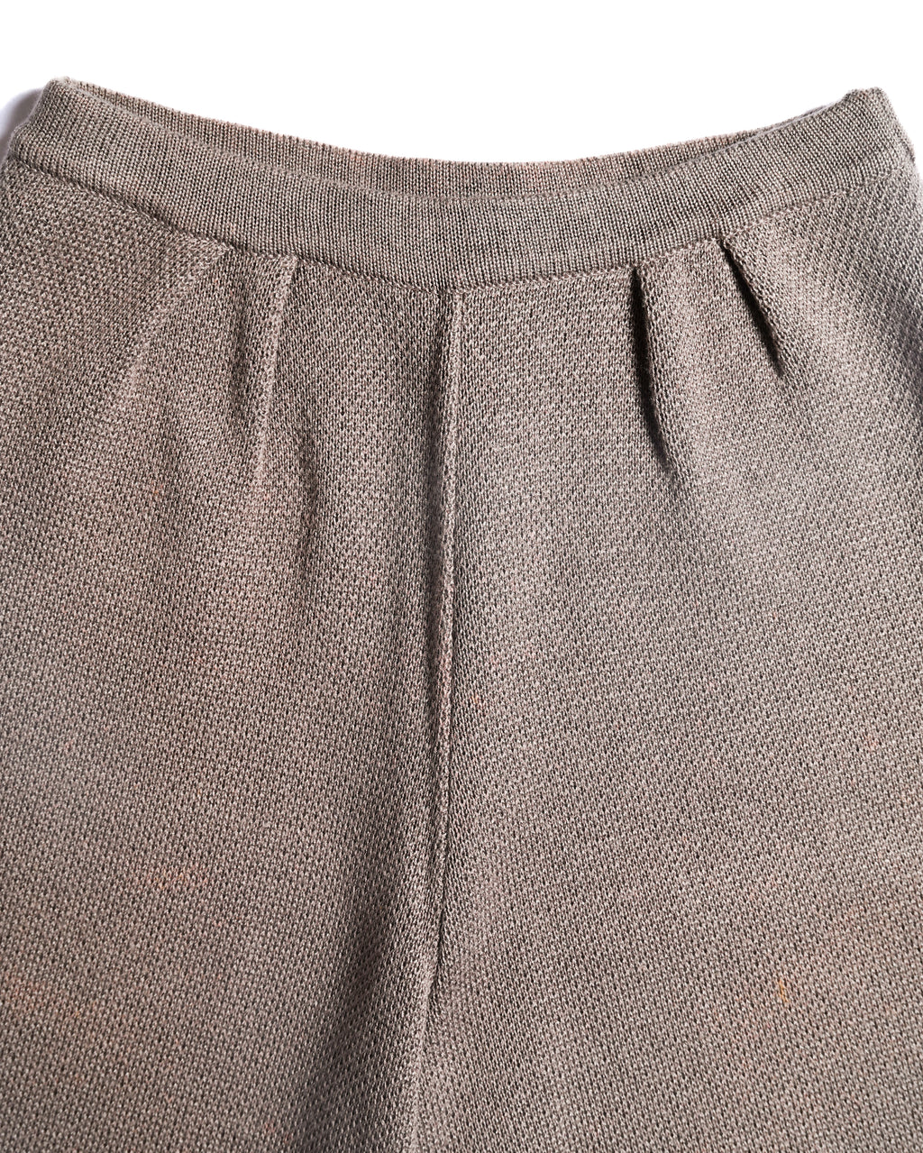 GIVENCHY/ 2 Tuck Knit Casual Shorts Beige