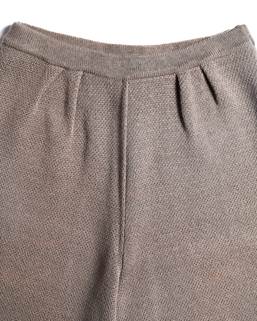 GIVENCHY/ 2 Tuck Knit Casual Shorts Beige