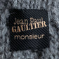 "JEAN PAUL GAULTIER" Cable knit design hooded pullover