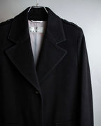 "Max Mara" Stitch design draping chester coat