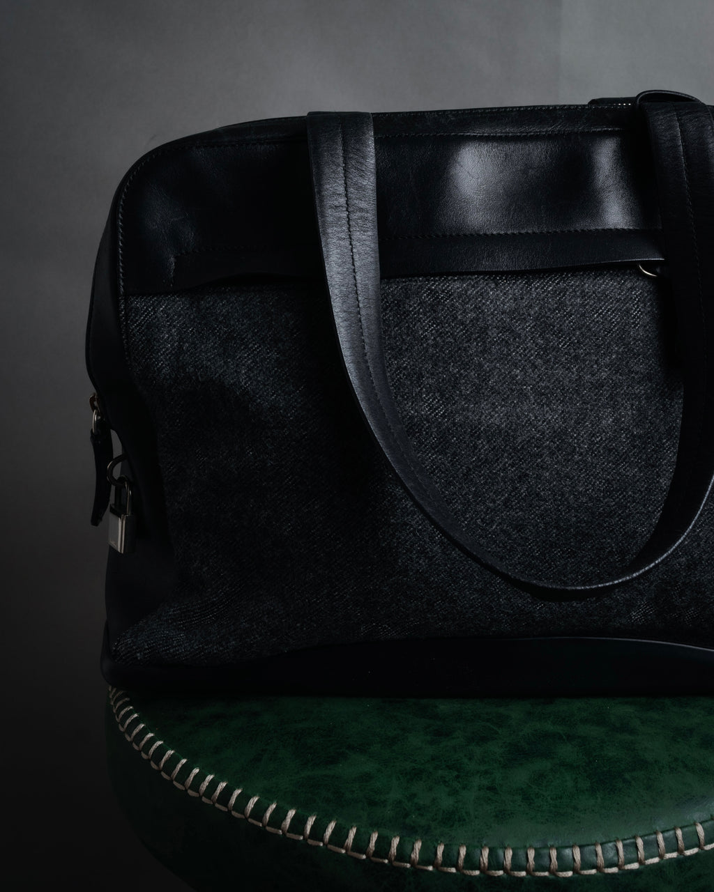 “PRADA” 1998-2003 Felt and gomma duffle bag