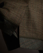 "PAUL SMITH" Flaming detail glen plaid set up