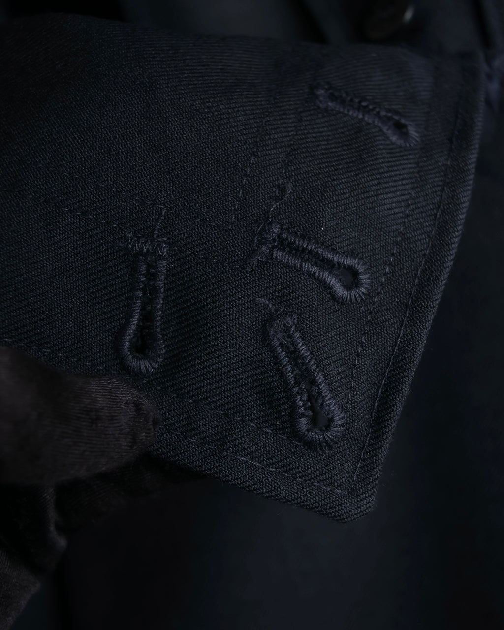 "US navy inspired lace back wide sailor pants"