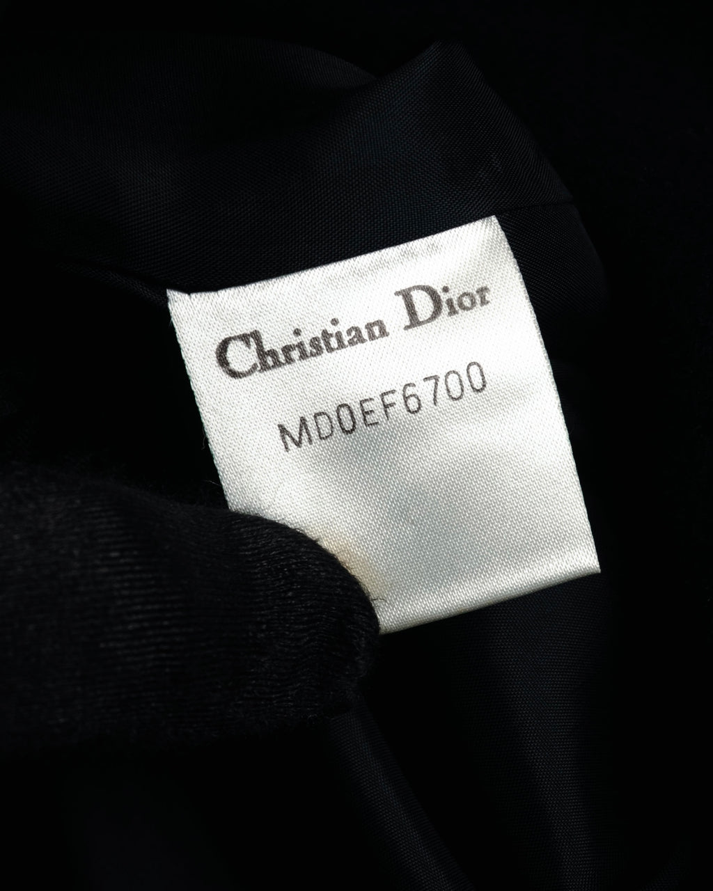 –SPECIAL– “Christian Dior” 80’s-90’s Angora blend sailor collar A-line coat