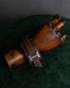 "HERMES" Tuareg Artemis leather bracelet