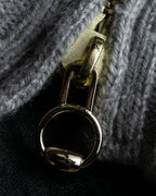 "GUCCI" Cashmere brand double zipper blouson