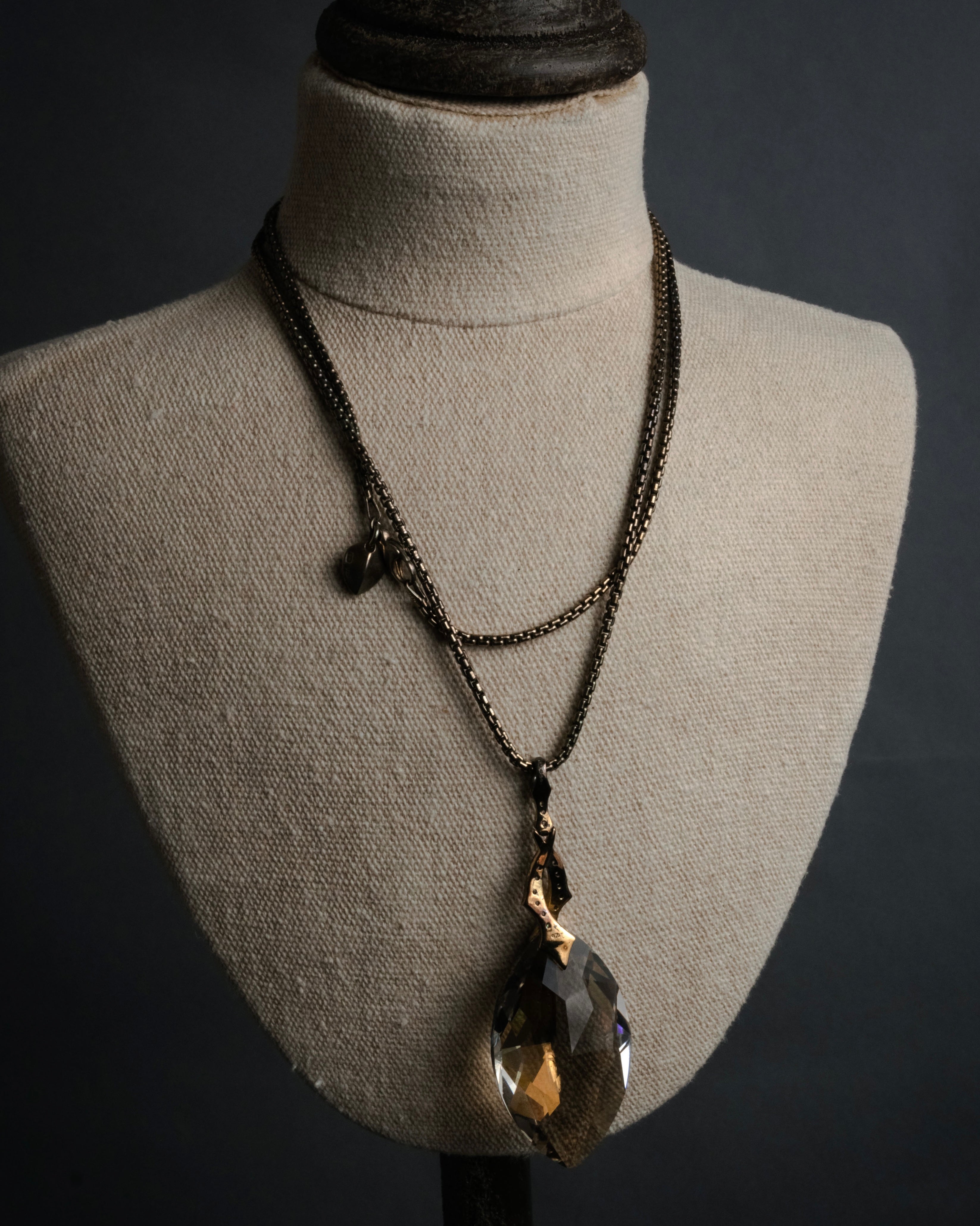 “Stephen Webster” 2000-2010 Crystal haze pendant necklace