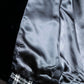 "YVES SAINT LAURENT" Monotone Madras check pattern shaped tailored jacket