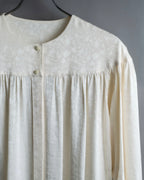 "Christian Dior" Shiny off-white shirt