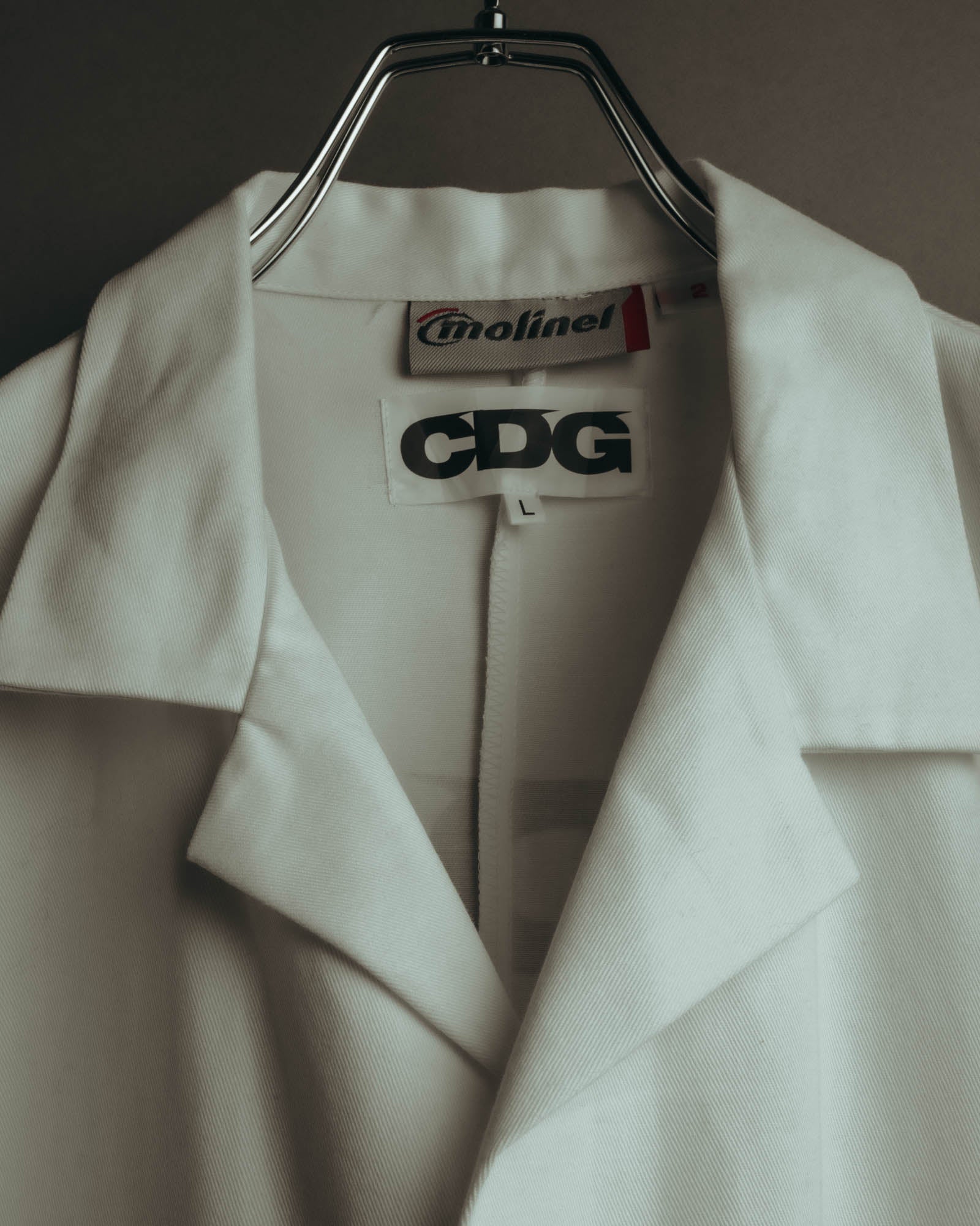 “COMME des GARÇONS” 2010’s CDG Molinel work coat