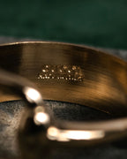 "GUCCI" 90’s-00’s Horsebit scarf ring