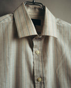 "Yves Saint Laurent" 70's Classic checked dress shirt