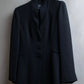 "GIORGIO ARMANI" 100% silk shawl collar shaped tailored jacket