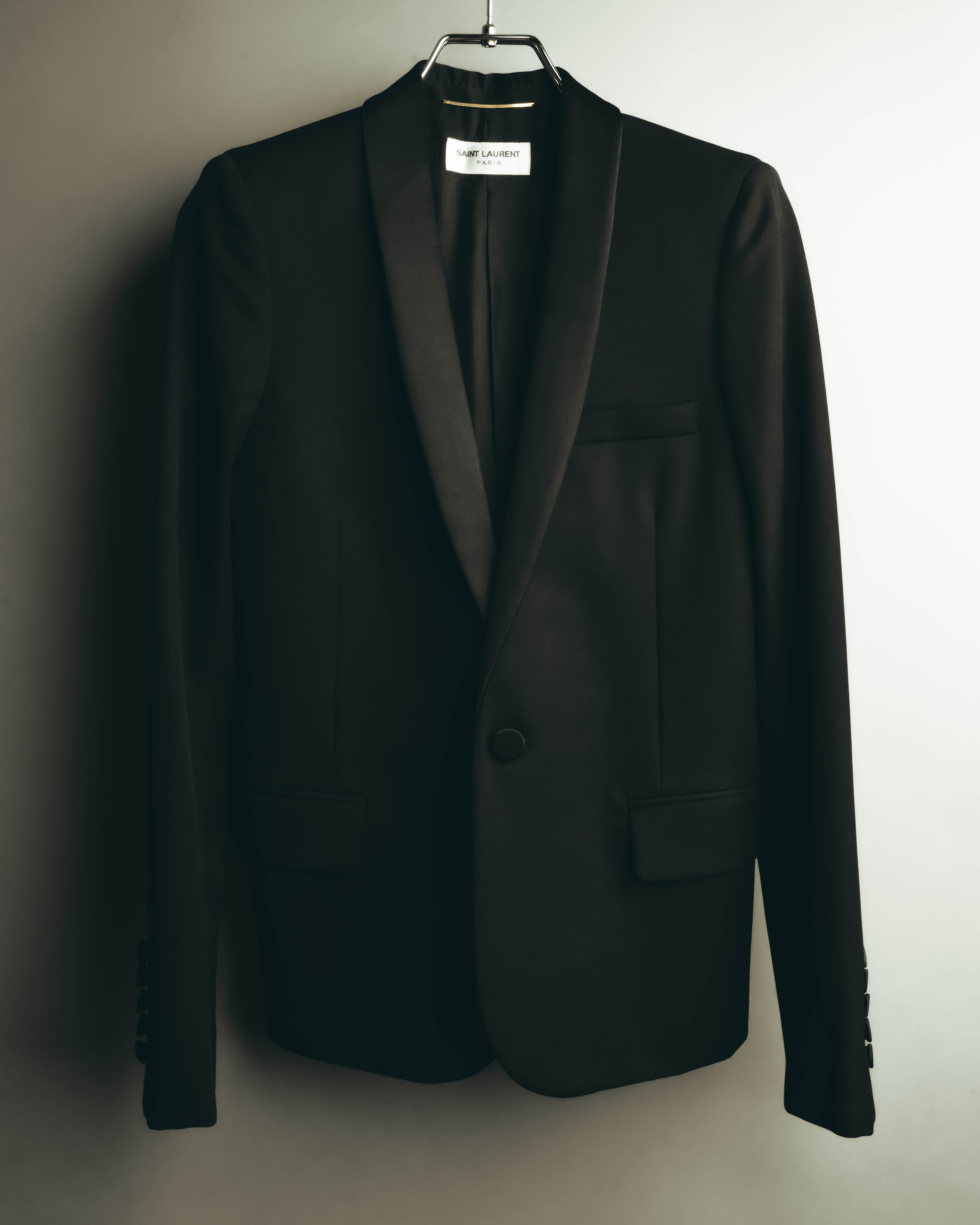 Saint Laurent (サンローラン) - スモーキングジャケット - ブラック
