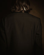 –SPECIAL– "COMME des GARÇONS HOMME DEUX" 2017-18’s Cashmere blend tuxedo peak lapel jacket