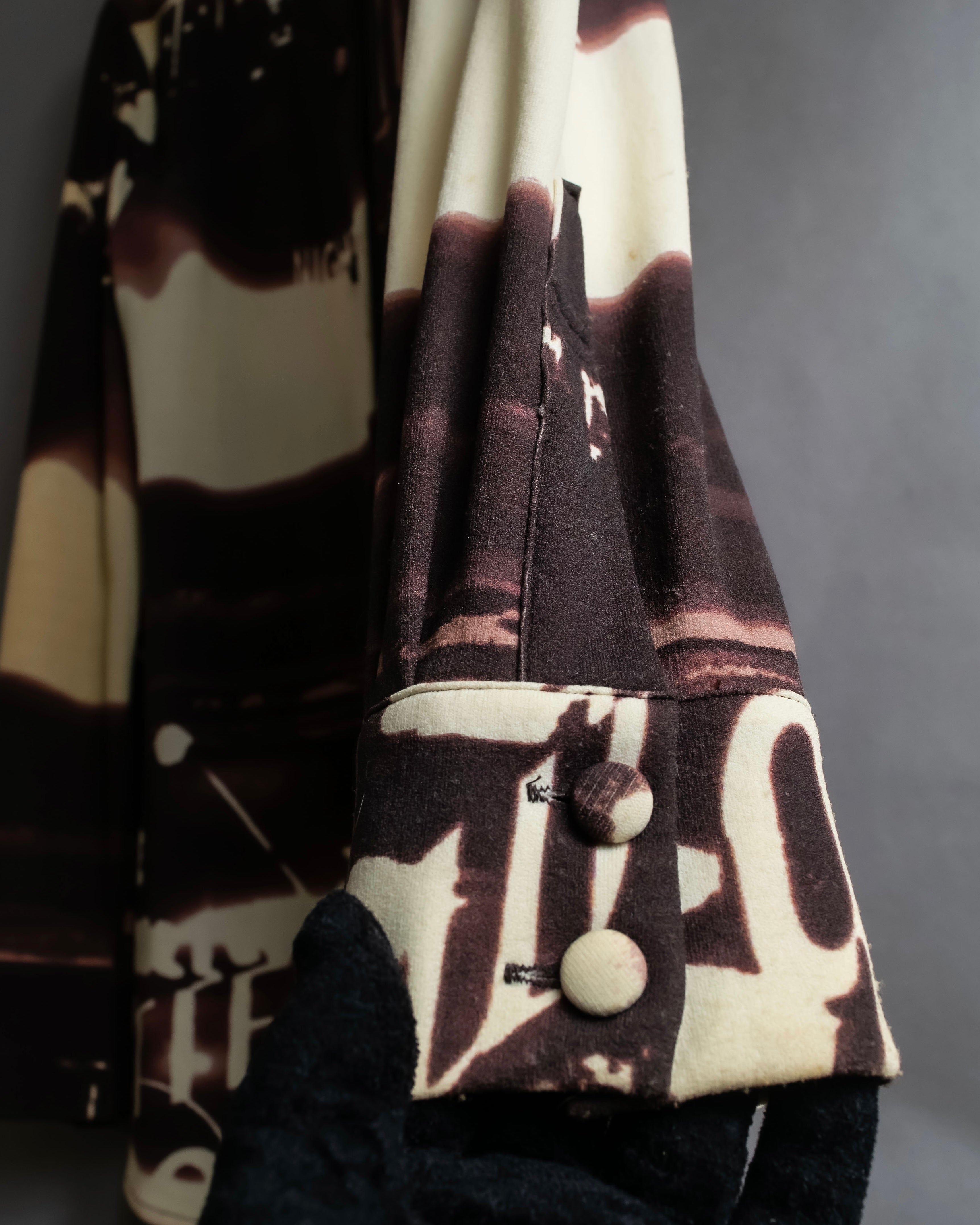 "JEAN PAUL GAULTIER" City night view graphic shirt