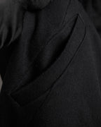 "ARMANI EXCHANGE" Sloth latch design stand color mid-length coat