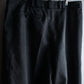 "Vintage 4 tuck shadow check wide tapered slacks"