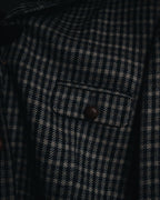 "Christian Dior SPORTS" 80’s-90’s british check tweed jacket