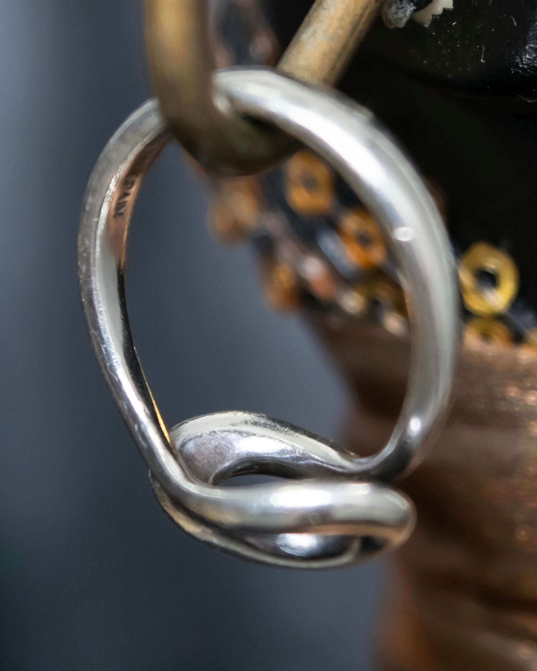 "Tiffany&Co" Elsa Peretti open wave ring