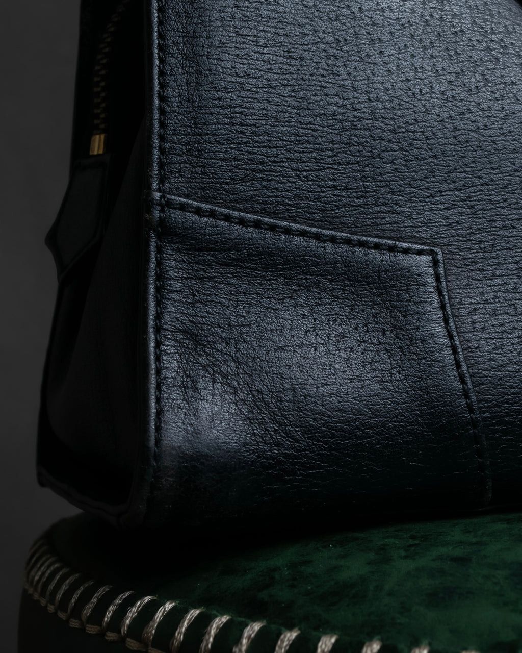 "Vivienne Westwood" Horizontal orb logo engraved hand bag