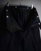 "GUCCI" 90’s-00’s Cashmere blend minimalist three button suit set