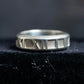 "Tiffany&Co" Roman numerals engraved silver 925 atlas ring