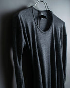 "JUNYA WATANABE COMME des GARCONS" 2008AW Collection Pieces Connected arms design knit