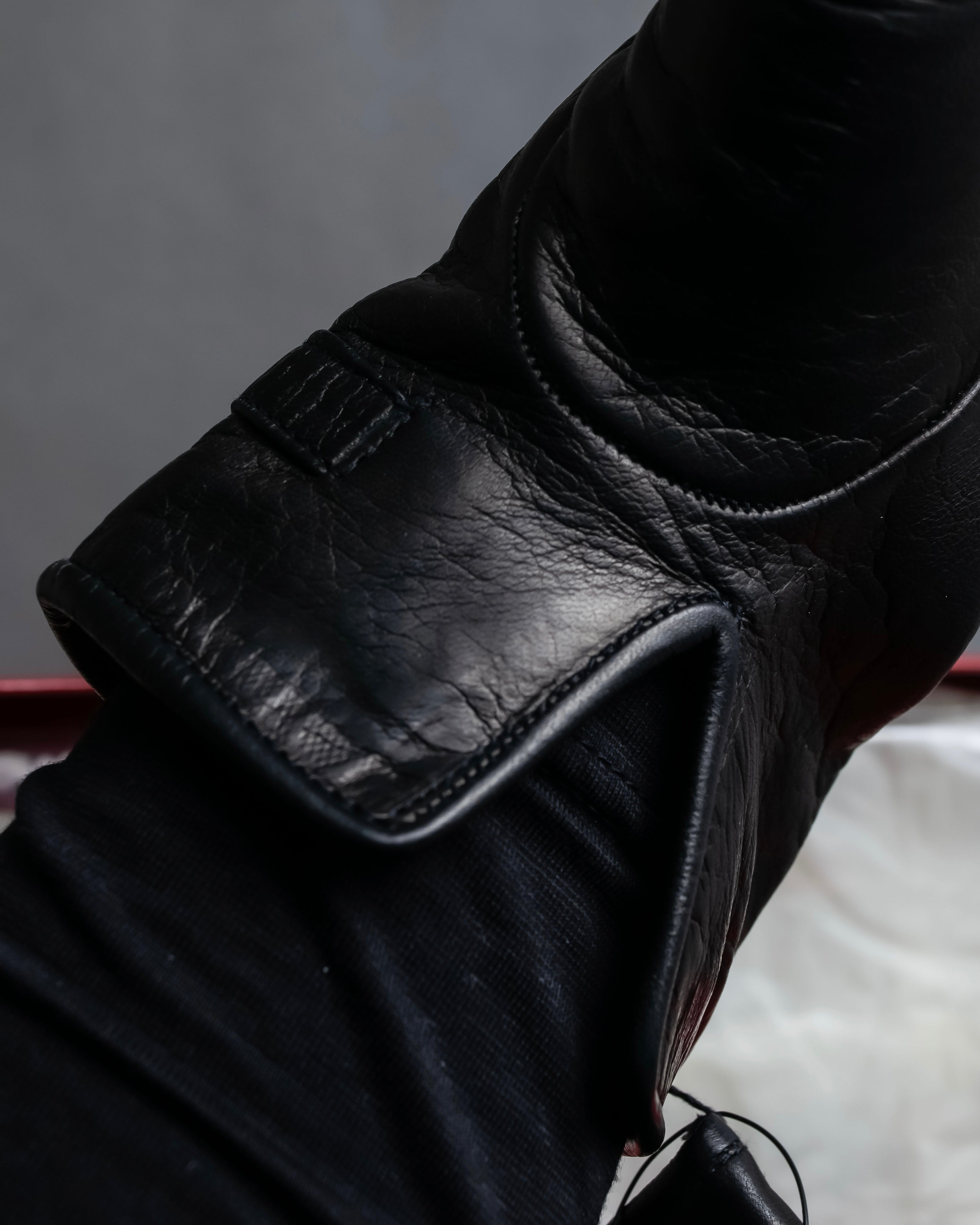 "Salvatore Ferragamo" Gancini motif leather gloves
