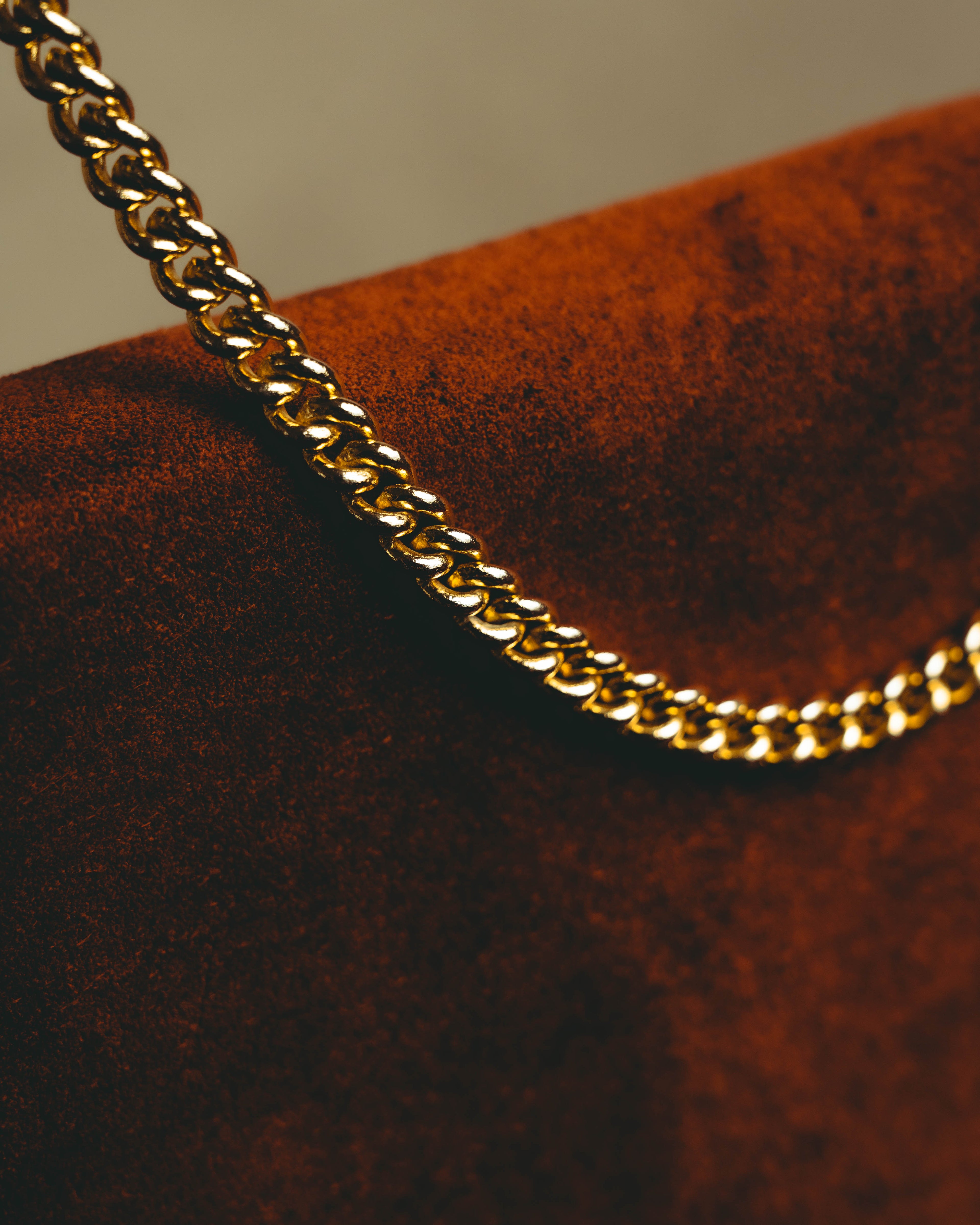 -SPECIAL- “LOEWE” 80’s-90’s embossed anagram suede shoulder bag