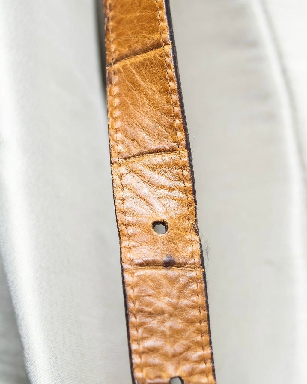 "GIORGIO ARMANI" crocodile leather box shoulder bag